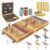 Foldable 23 inches Horse Race Board Game with 12 Luxury Horses