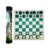 Foldable Chess Set with Storage Tube for Easy Travel,52cmx8cmx8cm