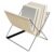 Foldable Desktop Bookcase, Non-Woven Fabric Space Saving Stable