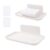 Foldable Floating Shelf, No Drill Wall Shelves, Adhesive Organizer Tray