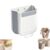 Foldable Hanging Trash Can Grey 1.6/2.6 Gallon | Multi-Purpose Hanging Trash Can Bin for Kitchen Cabinet Doors, Space Saving Plastic Collapsible Trash Can for Rv, Cars & Camping，1.6 Gallon (6L) Gray