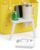 Foldable Side Table Cup Holder Tray Designed for Bogg Bag X-Large Perforated Totes, White 3D Printed PETG Drink Holder with Phone Slot, Compatible with Select Stanley Tumblers