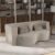 Foldable Sofa Bed, Sleeper Sofa, 75 Inch Convertible Couch, Memory Foam and Fur Upholstery, Compressed Sponge 3-Seat Sofabed with 2 Pillows for Living Room, Apartment