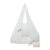 Foldable Tote Bag Keychain Tote Purse Trendy Portable Shopping Bag