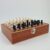 Foldable Wooden Chess Set 3 in 1 Board Games Set Chess