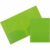 Folders with Pockets Plastic 2 Pocket Folders Lime Green 6/Pack