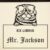 Foldex Cat Peeking Ex Libris Book Stamp, Duo Hand Mount, 1-5/8 Square