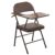 Folding Chairs with Writing Pad – Versatile Faux Leather Event & Training Chairs, Comfortable Wide Cushioned Back, Ideal for Office & Gatherings