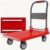 Folding Flatbed Trolley Cart – Portable Hand-Pulled Transport Trailer for Easy Loading, Storage, and Mobility – Multi-Function Utility Vehicle