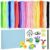Folklyzo Pipe Cleaners,400 Pcs Creative Chenille Stems Pipe Cleaners Craft,27 Colors Pipe Cleaners Bulk for Crafts, DIY Pipe Cleaner for Home Arts and Crafts Decorations Supplies