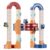 Foluu 151 PCS Floating Magnetic Train Track Blocks Set, Dual Track DIY Magnetic Race Railway Playset with 2 Trains, 3D Vertical Magnet Construction Toy, STEM Educational Gift for Boys Girls Ages 3-7