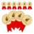 FOMIYES 36 Sets of Red Diploma Certificate Stickers Medal Seals Paper and Ribbon, Easy to Use Motivational Award Stickers for Graduation and Achievement Certificates