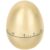 FOMIYES Creative Mechanical Egg Shape Timer Device for Cooking and Baking, Made of Abs and Iron, Time Management Tool with Manual Countdown for Home and Classroom Activities