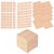 Fonowx 50 Pieces Base Ten Blocks Wooden Math Manipulatives Counting Toy Subtraction Addition Board Suitable for Elementary Classroom, Package C