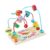 Fonowx Bead Maze Toy Wooden Roller Coaster Beads Educational Circle Toy Preschool Counting Math Early Learning Activity Fine Motor Exercise Spatial