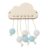 Fonowx Busy Board Accessories Sensory Board Material Wood Early Development Toy Fine Motor Skill Function Suitable for Children Kids Preschool