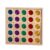 Fonowx Children Acrylic Block Play Board Wooden Sensory Sorting Set Clear Acrylic Pieces nest in Sturdy recessed Frame for Focused Play, 25 Gem Blocks