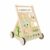 Fonowx Children Wooden Infant Push Cart Multifunctional Activity Center Musical Exploration Shape Sorter Animal Maze Storage Suitable for Early Development Home Use, Style A