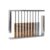 Fonowx Decorative Counting Frame Abacus Sculpture Ornament Artwork Figurine with Stainless Steel Beads and Metal Frame Suitable for Office desks Bookshelves mantels Home Decoration 30x4x22cm
