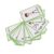 Fonowx First Flash Cards Set Educational Learning Sight and Flashcards, Gesture 25 Pieces