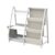 Fonowx Kids Bookshelf Storage Rack Playrooms Floor Standing Easy to Reach Home Office Sturdy Book Rack Display Toy Storage Organizer