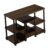 Fonowx Multilayer Desktop Rack Floor Table with Drawer Wooden Tea Table Desk Organizer for Home Books Plants Documents