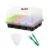 Fonowx Seedling Tray Starter Kit Seed Box Propagation Tray Mini Greenhouse with Clear Dome and Vent Slider for Control and Reuse Each Season Suitable for Seed Starting Science Lessons