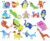FONYANE Diamond Art Kits for Kids & Girls & Boys,Animal Stickers Jewelry Kits,Craft Kit for Kids Ages 4,5,6,7,8,9,10, Arts and Crafts Activity,Gem Art Kits Best Gifts for Grils Boy Birthday Party Toy