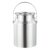Food Dispensers Airtight Storage, 304 Stainless Steel Milk Can, Transport Barrel Wine Pail Tote Jug Tea Canister Silicone Sealed Bucket Coffee Rice Canister(1.32Gal/5L)