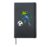 Football Frog Hardcover Journal, Black