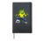Football Frog Hardcover Journal, Black