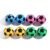 Football Shaped Pencil Sharpener Single Hole Colorful 20 Pack