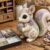 Forest DIY Patchwork Kit, Forest Guardians Sewing Kit, Animal Theme (Squirrel)