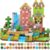 Forest Monster Magnetic Blocks – 200 PCS Pixel World Magnetic Building Blocks STEM Toy for Kids | Educational Construction Gift for Boys & Girls (Ages 3-12)