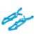 for HSP 94761 860024 60057 760024 1/8 RC Car Upgrade Parts Aluminum Wing Stay 2P Decorative Spare Replace Toy Models RC Cars Models Parts