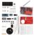 FORIOT DIY FM Radio Soldering Practice Kit, LED Display FM Receiver 87-108MHz Electronics Project with Headphone Jack Automatic Station Search for Practicing Soldering, School Teaching & Hobbyists