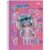 Foroni Spiral Notebook Kit, Hardcover, Stitch, 1/8, 80 Sheets, Pack of 4