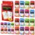 ForraFun 864 Pcs 24 Set Multiplication Flash Cards – Fractions, and Multiplication Flash Cards with Visual Aids Mastered & Review Sorting for Homeschool Supplies Kids 3rd 4th 5th Grade