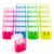 ForTomorrow 24-Pack Pencil Sharpener for Classroom, Dual-Hole with Lids