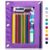 Forvencer 3 Ring Binder Pencil Pouch – Clear Window Pencil Case with Binder
