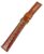 For Watch Band L.Brown Leather Croco Grain Padded, Stitches 16mm, regular