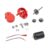 for WPL D12 D42 1/10 Metal Gearbox Gear Box Case with Steel Gear with 370 Brush Motor Set RC Car Upgrades Parts Accessories Parts