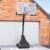 FORZA Adjustable Basketball Hoop and Stand System | Portable & Height-Adjustable for Indoor or Outdoor Use [4 Styles] (JS420 Elite [Red, Black + White], Post Only)