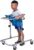 Four-Wheeled Walker for Children, Cerebral Palsy Assistive Walking Aids, Children’s Rehabilitation Training Aid, Suitable for Height 80-120 Cm,A