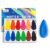 Four Candies Crayons for Toddlers 1-3, 12 Colors, Non-Toxic, Unbreakable