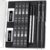 Four Candies Metal Mechanical Pencils 0.5 & 0.7 mm, 2PCS Mechanical Pencils with Dual Spring, 8 Tubes Lead Refills, 2PCS 4B Erasers and 18PCS Eraser Refills, Mechanical Pencil Set for Writing Drawing