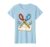 Fourth Grade Scissors Cutting Dotted Line Design T-Shirt, Women, Baby Blue, Small