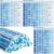 Fovths 384 Pieces Winter Snowflake Pencils with Eraser Toppers Fun Holiday Gift Pencils Bulk with Storage Box HB Pencil Frozen Party Favors for School Stationery Party Reward Supplies