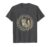 Fox Kit Camo Foliage Wildlife Illustration T-Shirt, Men, Dark Heather Grey, Medium
