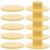 FOYTOKI 10 Sets Bird Cage Mounting Kit with Antiscratch Screws and Washers for Cockatiels, Easy Installation Plastic Perch Accessories, Universal Compatibility for Bird Cage and Stands